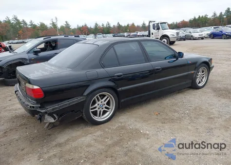 1999 BMW 740Ia из США, поврежденный, VIN WBAGG8339XDN75275